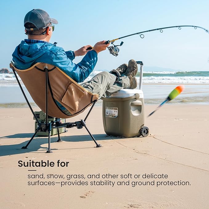 ONETIGRIS Tigerblade Camping Chair &amp Anti-Sink Rubber Ball X Series Combo