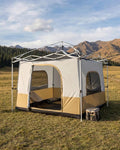 REDCAMP Canopy Camping Tent for Pop Up Canopy Tent Inner Tent Converts Straight Leg 10'x10' or 10'x20' Canopy into Camping Tent Fits 4-6 Person(Frame/Shelter NOT Included)
