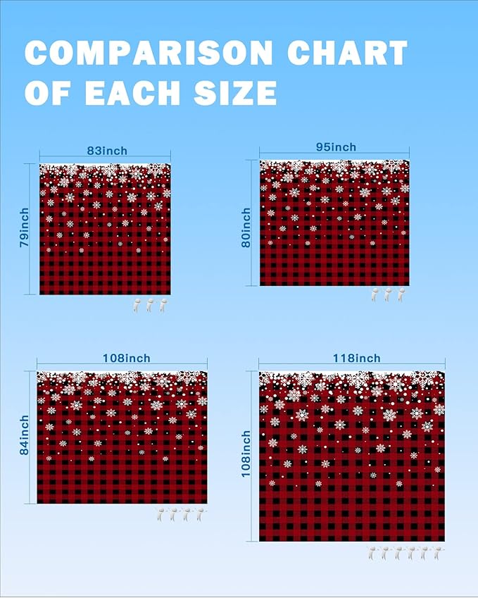 Beach Blanket Waterproof Sandproof Christmas White Snowflake Quick Drying Beach Mat with 4 Stakes Red Black Buffalo Checkered Lightweight Picnic Blanket for Travel Camping Outdoor 108x84