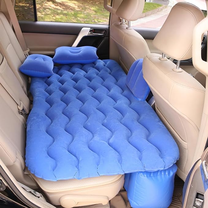 Car Air MattressCamping Air Mattresses for Subaru Ascent/BRZ/Chiffon/Crosstrek/Forester/Impreza Car Bed Air Mattress with Electric Pump Car Bed for Outdoor and TravelD