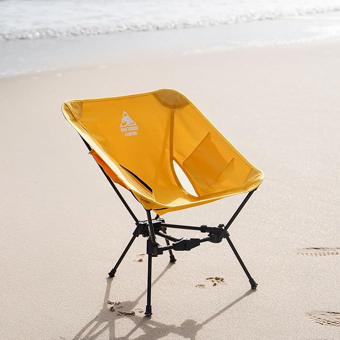 ONETIGRIS Tigerblade Camping Chair Lightweight Folding Backpacking Hiking Chair Compact Portable 330 lbs Capacity
