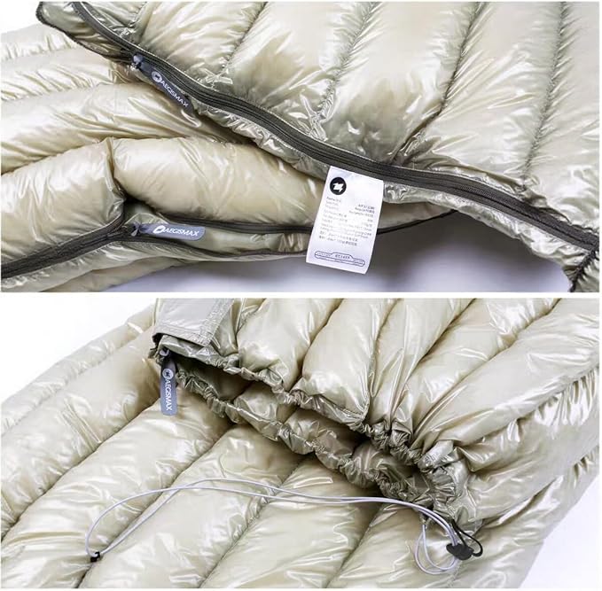 AIR-E 10D 6 Degree Ultralight Down Sleeping Bag 800FP Outdoor Camping Hiking Sleeping Bag for Backpacking 3 Season Warm