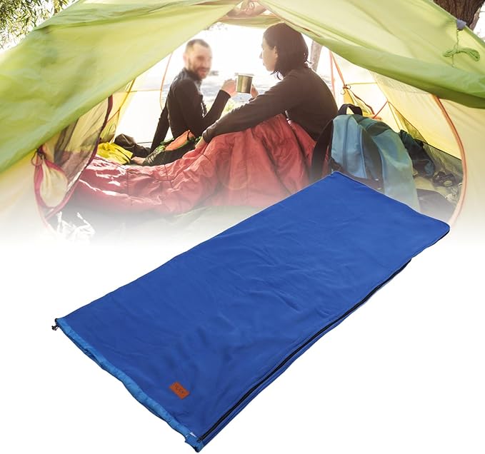 Sleeping Bag Liner Super Thick Fleece Soft Sleeping Bag Liner Blanket for Camping Travel Backpacking (Green)