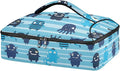 Casserole Carrier Cartoon Blue MonstersInsulated Casserole Carrier for Hot or Cold Food Thermal Lunch Tote for Potluck Parties Picnic Beach Fits 9 x 13 Inches Baking Dish