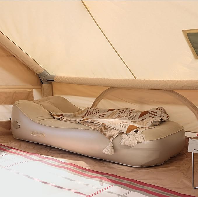 Inflatable Sofa Single Outdoor Portable Automatic Air Mattress Suitable for Outdoor Camping Camping Family