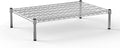 24''W x 36''L x 8''H Chrome Plated Wire Dunnage Rack | Off The Floor Storage