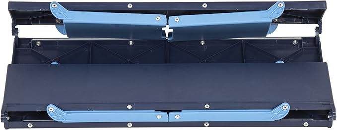 Life is Good Family Portable Outdoor Folding Table with Adjustable Height and Carry Bag for Beach Camping 30lb Weight Capacity 22 x 20 x 16