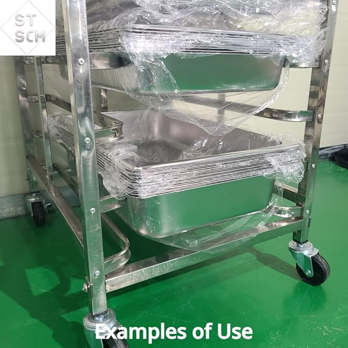 6-Tier Sheet Pan Rack for 16 x 24 Pans Compatible with Electrolux Ovens for Bakery and Restaurant Use