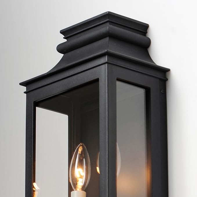 Maxim Savannah VX - 2 Light Outdoor Wall Mount-15.25 Inches Tall and 7.75 Inches Wide-Black Oxide Finish