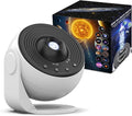 Galaxy Projector Pro 13-in-1 Planetarium Projector - Northern Lights Moon &amp Solar System 360° Rotating with Auto-Off Timer &amp Speed Control Ceiling Night Light for Astronomy Lovers Bedroom