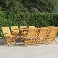 Kitchen Table Chairs Patio Chairs Chairs for Dining Table Dining chairsFolding Patio Chairs 8 pcs 24x26.4x35.4 Solid Wood TeakSuitable for Gardens courtyards