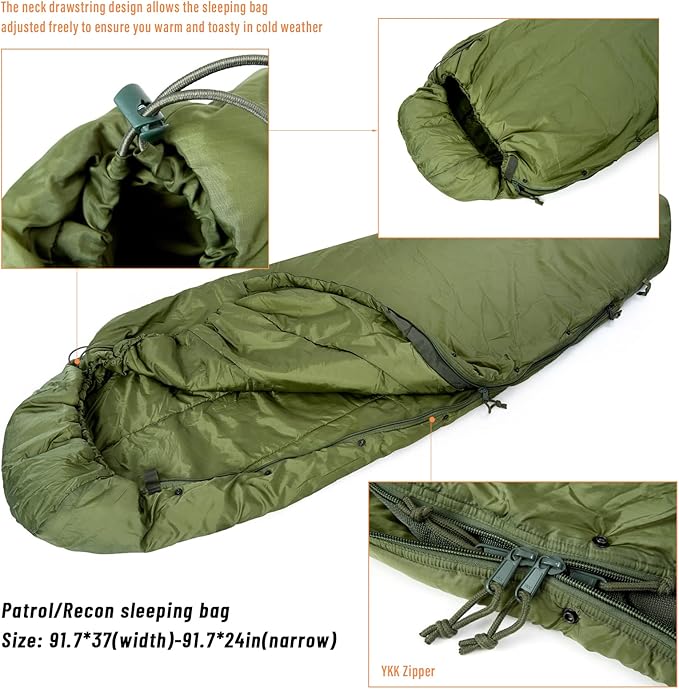 MT Military Army MSS with Alice Sleeping Pad