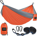 Kootek Camping Hammock Portable Hammocks with Tree Straps &amp Attached Carry Bag Camping Essentials Gear Perfect for Outside Indoor Hiking Beach Backpack Travel