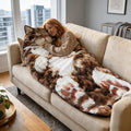 Fluffy Cat Sleeping Bag Cat Shaped Plush Sleeping Bag for Adults Plush Cats Envelope Sleepings Bags for Camping Sleepovers &amp Home Lounging