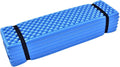 Restokki Foldable Sleeping pad Outdoor Foam Sleeping pad Camping Folding Beach Tent Sleeping Pad Waterproof Camping Mattress Sleeping pad Sleeping mat (Blue)