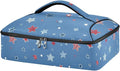 Casserole Carrier Red Blue Stripes StarsInsulated Casserole Carrier for Hot or Cold Food Thermal Lunch Tote for Potluck Parties Picnic Beach Fits 9 x 13 Inches Baking Dish