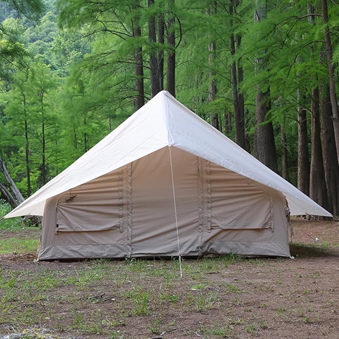 Rain Fly Waterproof Tent Tarp Sunshade for Inflatable Tent Camping Outdoor Travel