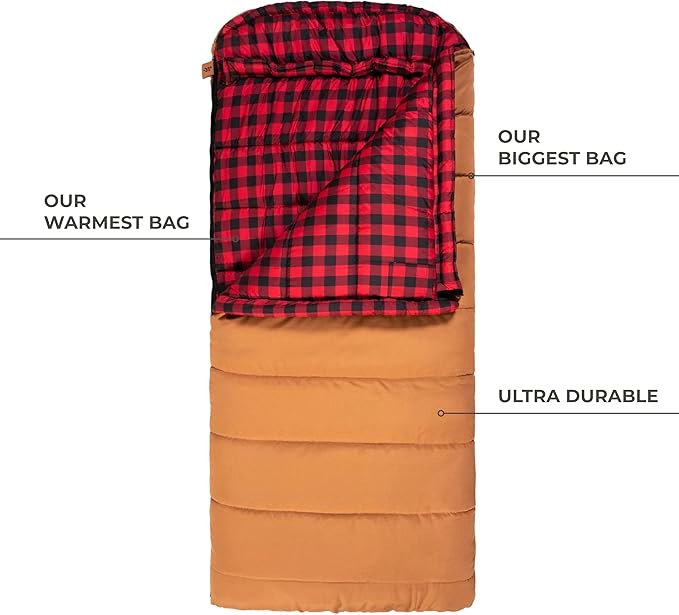 Teton Junior 20 Degree and 0 Degree Sleeping Bags. Finally Sleeping Bag for Boys Girls All Kids Warm and Comfortable for All Camping Weather and Built to Last
