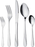 GRÄWE cutlery set for 6 persons made of stainless steel table cutlery set nickel free stainless hand polished dishwasher safe - Stralsund Series