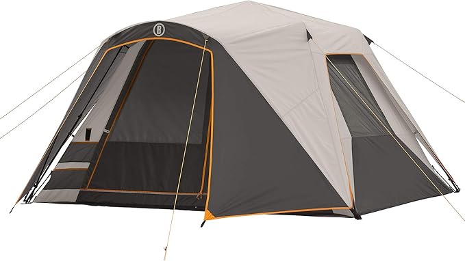 Bushnell Instant Tent | 6 Person / 9 Person / 12 Person Shield Series Instant Tents Cabin Design Perfect for 3 Season Family Camping Hunting and Fishing with Fast Setup | Instant Tents Cabin Design