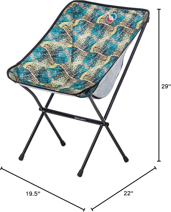 Big Agnes Mica Basin Chair- Ultralight Portable Chair for Camping and Backpacking