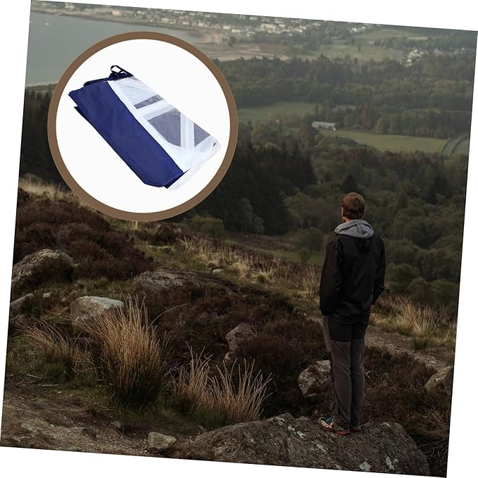 Waterproof Tent Cloth 210D Oxford Fabric Sun Shade Camping Tarp Rainproof Portable UV Protection for Outdoor Activities and Beach Use