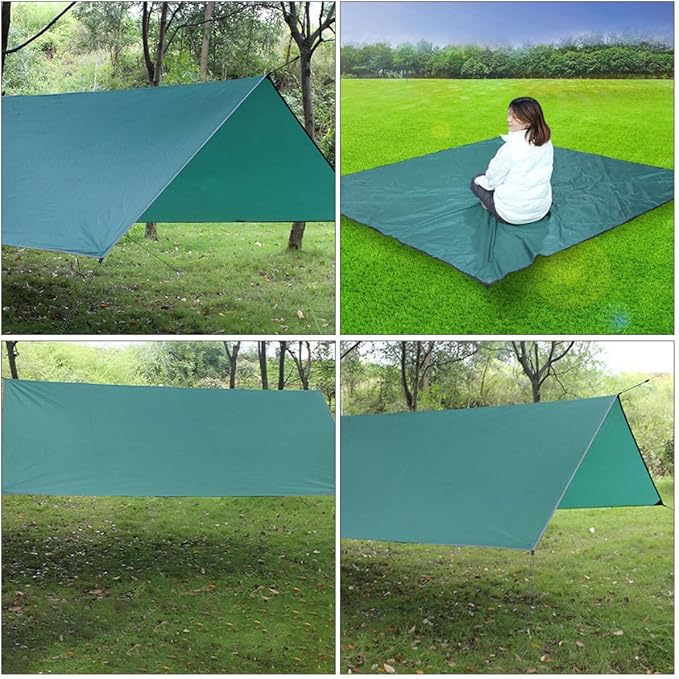 1Set Durable Outdoor Travel Tent Lightweight Canopy Tent for Camping Hiking and Backpacking for People Easy to Carry and Store for Camping