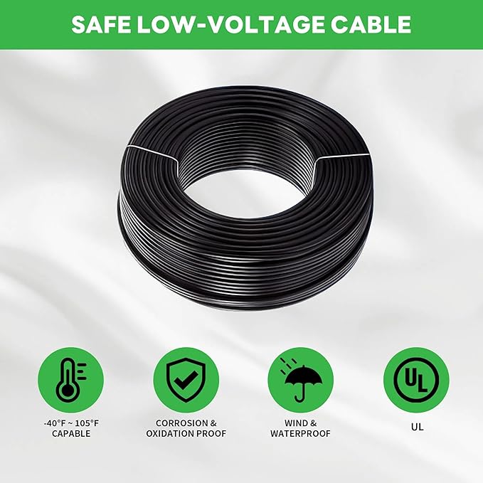 Landscape Well Light Kit 8 Pack LED Low Voltage In Ground Lights and 100W Transformer and 100FT Cable and 30 Wire Connectors IP67 Waterproof 12V Outdoor Aluminum for Sidewalk Tree Path