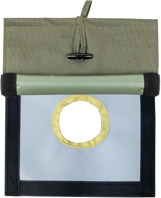Stove Jack Kit for Tent Stove Jack with Rain Flap 2.7/3.9 /DIY Fire Resistant Hole High Temperature Resistance for Canvas Tent Bell Tent Camping