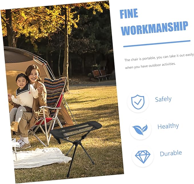 Portable Folding Camping Chair Outdoor Stool Lightweight Foldable for Adults Outdoor Leisure Fishing Stool