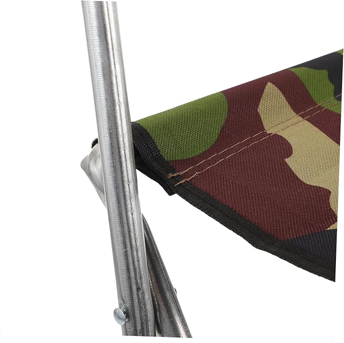 BESPORTBLE Portable Folding Stool Large Size Durable Material Compact for Camping Fishing Random Color