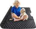 ETOYA Car Rear Seat Mattress Extension Plate 130 * 80CM Foldable Car Back Seats Extender PU Leather + Sponge Material for Sleeping Camping &amp Road Trips
