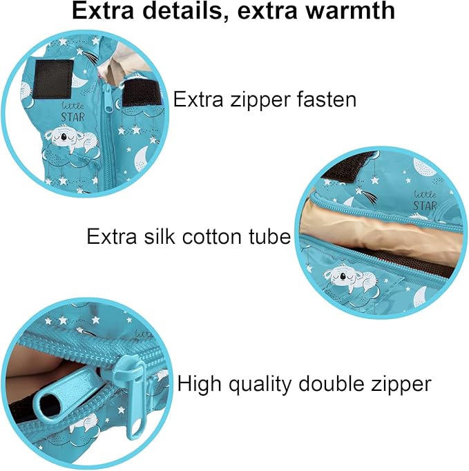 KidzAdventure Mummy Style 32 – 59F Kids Sleeping Bag with Pillow Sleeve 4 Season Lightweight and Backpacking Style Ideal for Camping Sleepover Boys Girls Youth and Toddlers