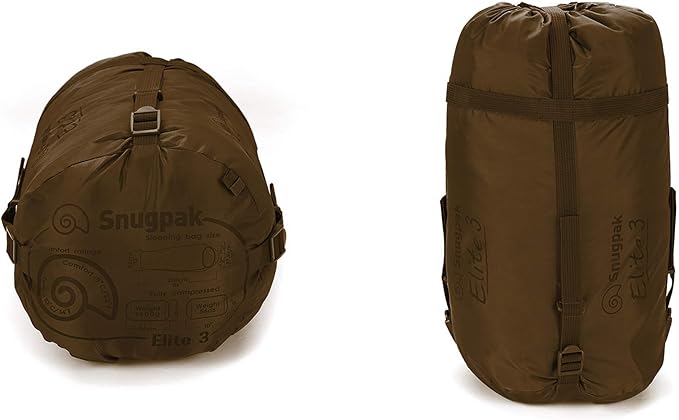 Snugpak Softie Elite 3 Sleeping Bag 23 Degree Expanda Panel System for Extra Space