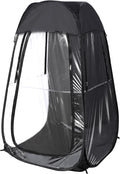 REDCAMP Sports Tent Pop Up Shelter 1 Person All Weather Tents for Outside Sports Waterproof Windproof Rain Pod Instant Setup Clear Pop Up Shelter for Soccer Baseball Fishing