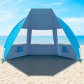 Gorich Portable Beach Tent for 3/4-5/6-7 Person with UPF 50+ UV Protection Lightweight &amp Foldable Sun Shelter with 5 Sand Bags Easy Setup Windproof Beach Umbrella Sun Shade