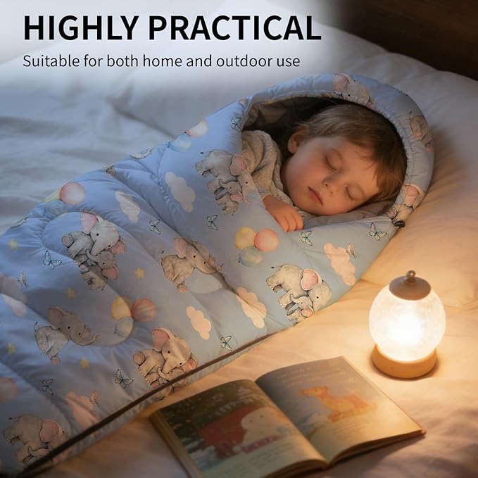Camping Sleeping Bags Lightweight Waterproof Sleeping Bag and Compact with Compression Sack for Outdoor