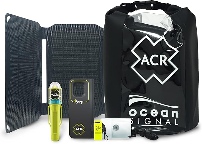 Bivy ACR Stick &amp Solar Panel Ultimate Survival Kit – Reliable Emergency Communication Charging Power and Essential Gear for Outdoor Adventures &amp Survival Situations