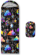 AILONEN Cartoon Camping Sleeping Bag for Boys Girls AdultsLightweight &amp Waterproof3 Season Warm &amp Cold WeatherPortablePrinted Sleeping BagTravelingCampingHiking