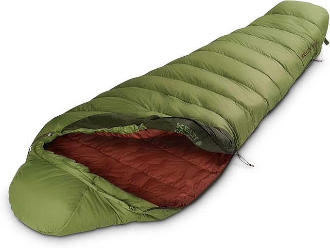 Kelty | Cosmic 40° Degree Sleeping Bag Regular 550 Down - Lightweight Compact Cozy Warm Weather Bag - Summer