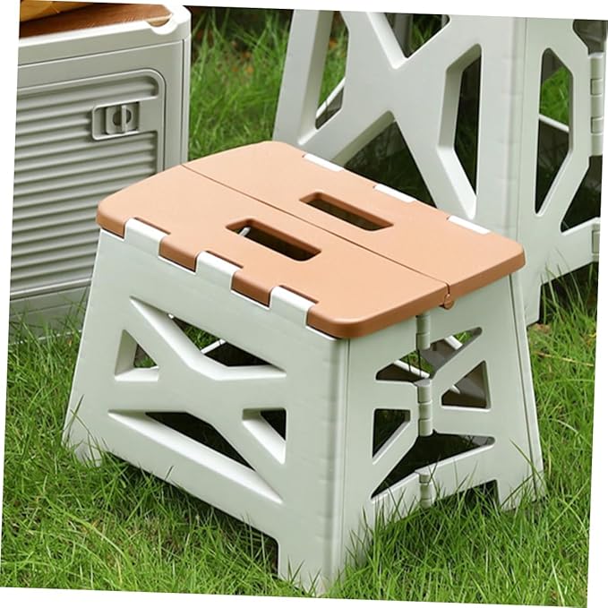 Portable Folding Stool Compact and Lightweight Camping Chair for Outdoor Activities Fishing and Beach Use Made of Material Convenient Carrying Design