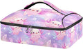 Casserole Carrier Prints Adorable Cute AxolotlInsulated Casserole Carrier for Hot or Cold Food Thermal Lunch Tote for Potluck Parties Picnic Beach Fits 9 x 13 Inches Baking Dish