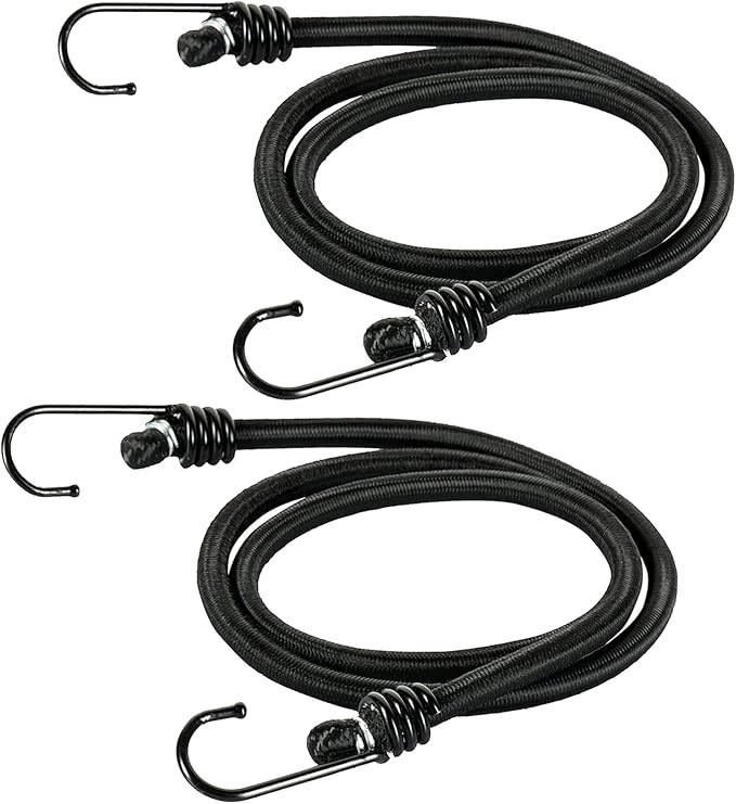 M-Tac Compression Stuff Sack + 40 Inch Bungee Cords (Set of 2) – Military Waterproof Compression Bag with Elastic Ropes and Durable Metal Hooks for Sleeping Bag Travel Camping Hiking Outdoor Gear