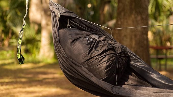 Go Outfitters Gear Loft for Hammock Camping - Ample Storage Space for Your Gear - Hangs from Your Hammock Ridgeline