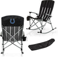 Picnic TIME NFL Unisex-Adult NFL Outdoor Rocking Camp Chair XL Heavy Duty Camping Chair for Adults