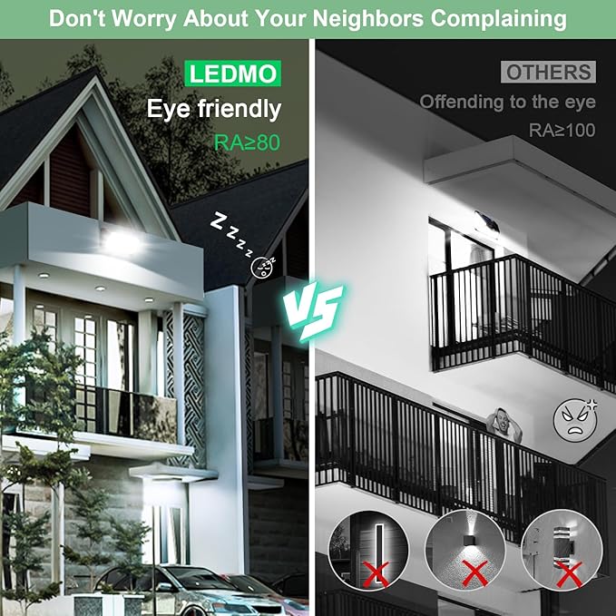 ledmo Wall Pack Light 150w Waterproof 5000K 21000lm 100-277V Equivalent Energy Save Ultra Bright Commercial Outdoor LED Wall Lights Exterior Security Flood Lighting 4 Pack for YardGarageBuilding