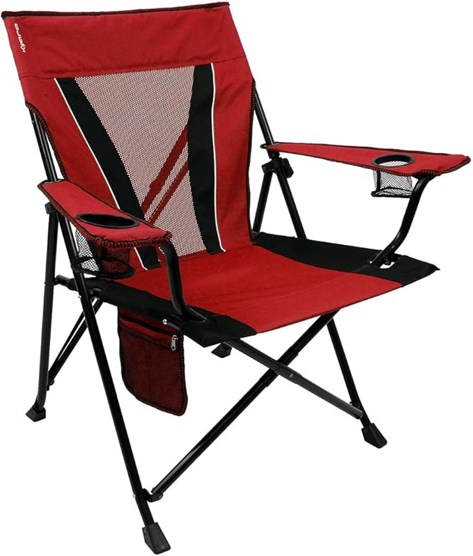 Kijaro XXL Dual Lock Portable Camping Chair - Supports Up to 400lbs - Enjoy The Outdoors in a Versatile Folding Sports &amp Outdoor Chair