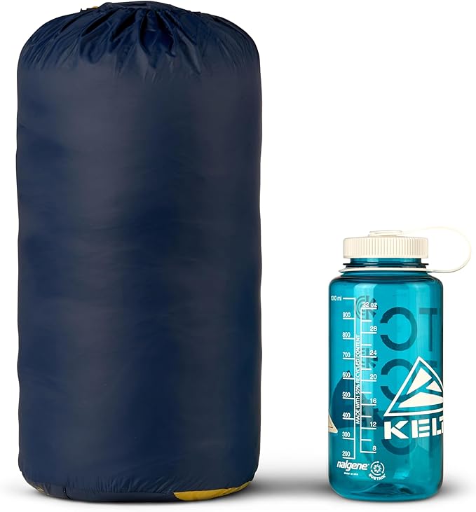 Kelty Supernova Down Sleeping Bag Compact + Lightweight Roomy Shape for All Body Types and Sleep Positions Recycled Shell Fabrics