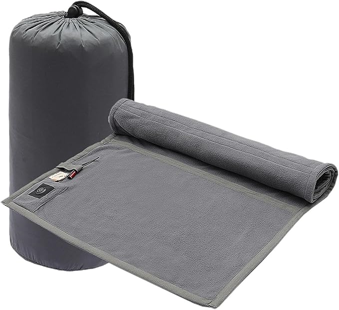 Heated Sleeping Bag Pad Heater Winter with Storage Bag Liner for Sofa Cold Weather Backpacking Outdoor Sport