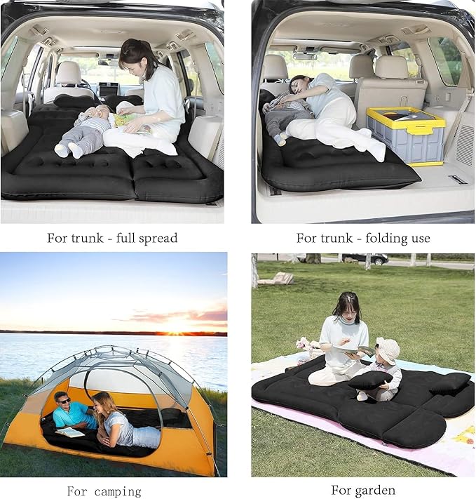 Air Mattress for Honda CRV &amp CR-V Hybrid 2023 2024 2025 car air Mattress Portable car Mattress for Travle and Camping Car Air BedGrey